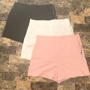 3 pair Zara a line shorts size S